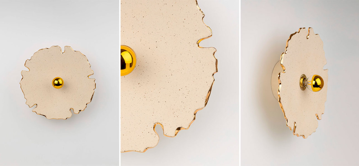 Бра FLOW gold / бра