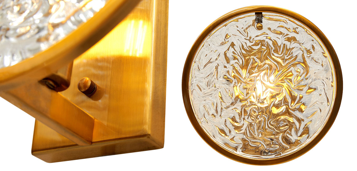 Бра Geraldine Glass Sconce