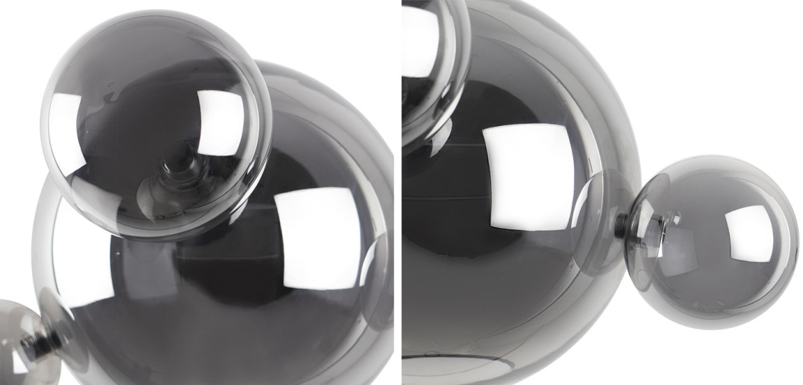 Бра Giopato & Coombes Bolle Wall 04 Bubbles smoky