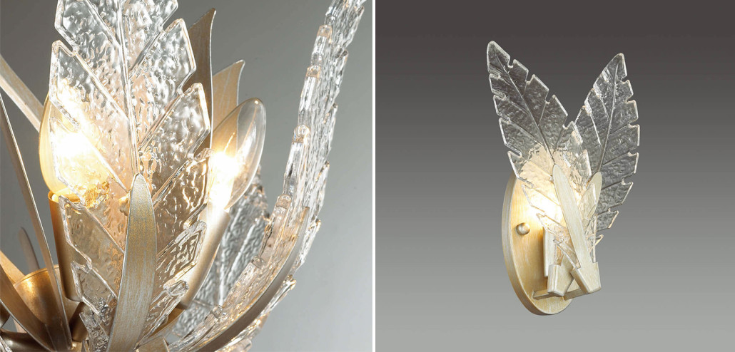 Бра Glass Petals Sconce