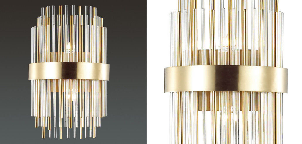 Бра Glass Stripes In The Belt Sconce