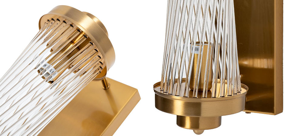 Бра Glass Tubes Brass