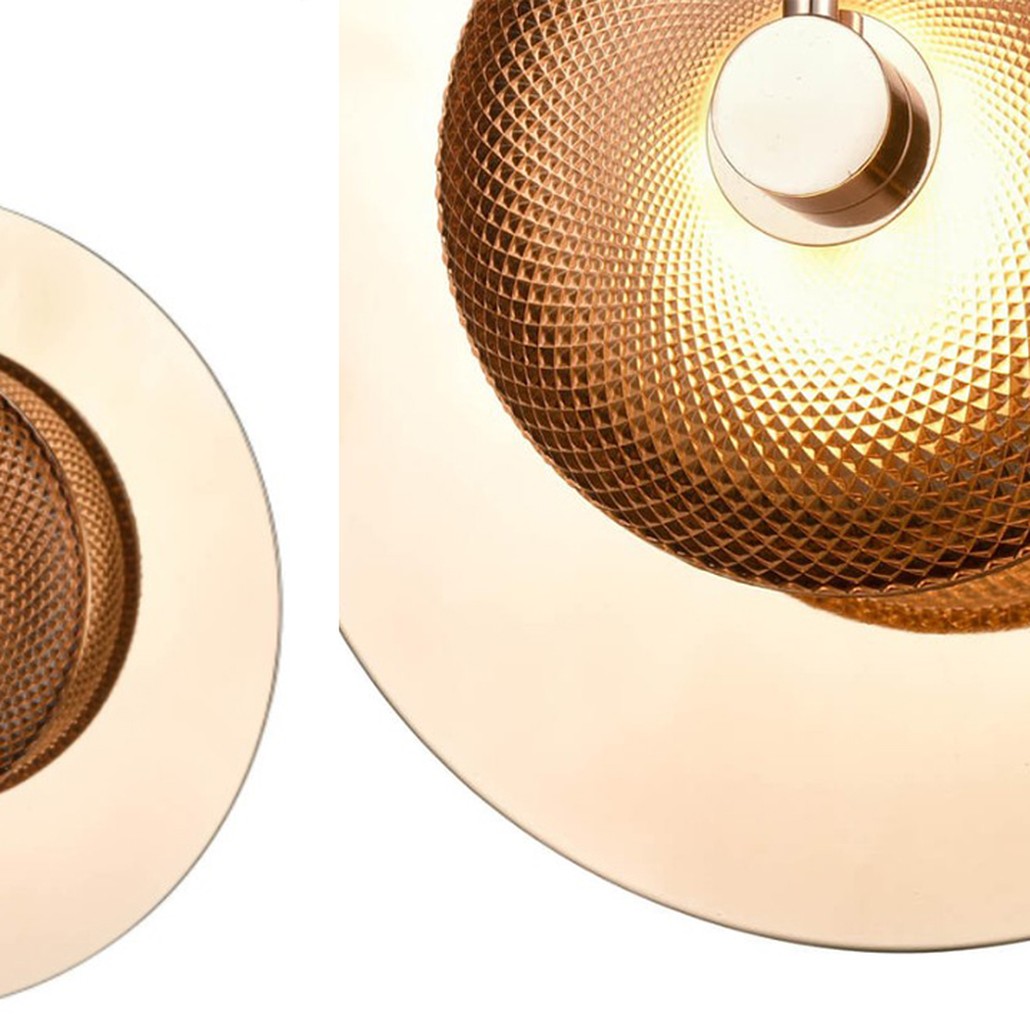 Бра Gold Disk One Mirrored
