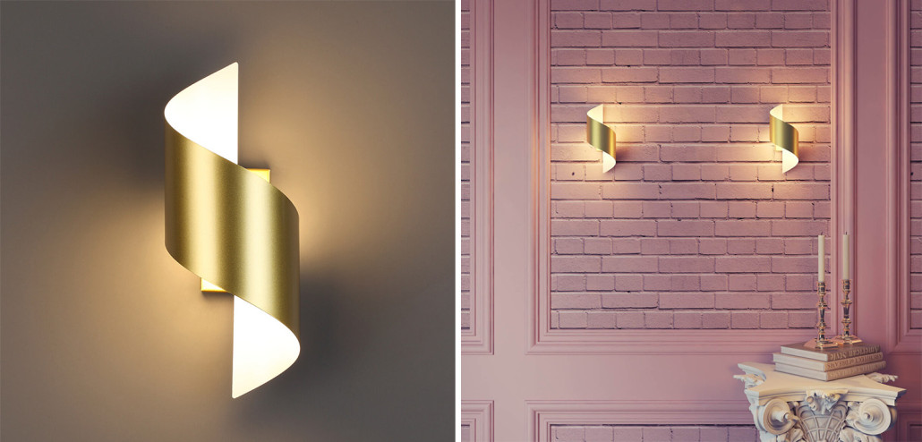 Бра Gold Locken Wall Lamp