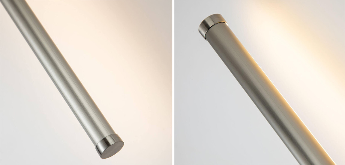 Бра Kim Trumpet tube Nickel Wall Lamp 100