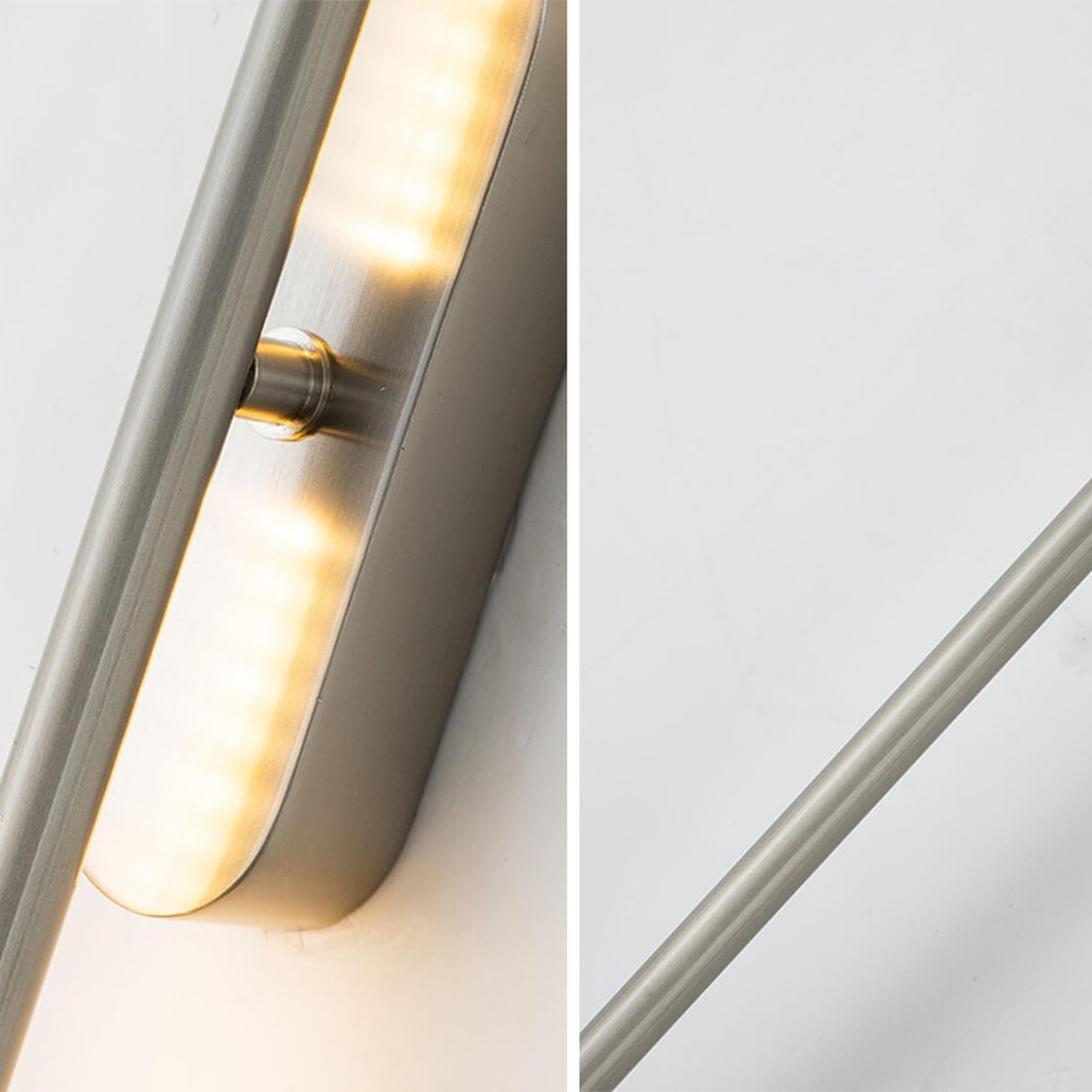 Бра Kim Trumpet tube Nickel Wall Lamp 150