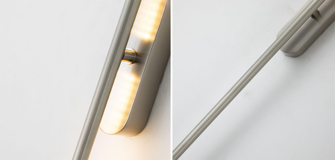 Бра Kim Trumpet tube Nickel Wall Lamp 150