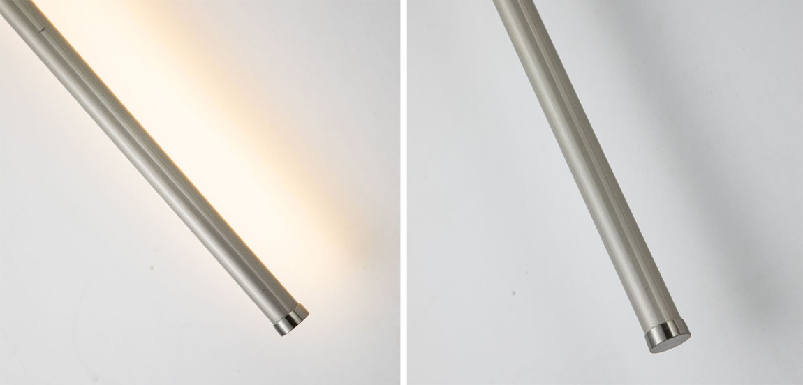 Бра Kim Trumpet tube Nickel Wall Lamp 150