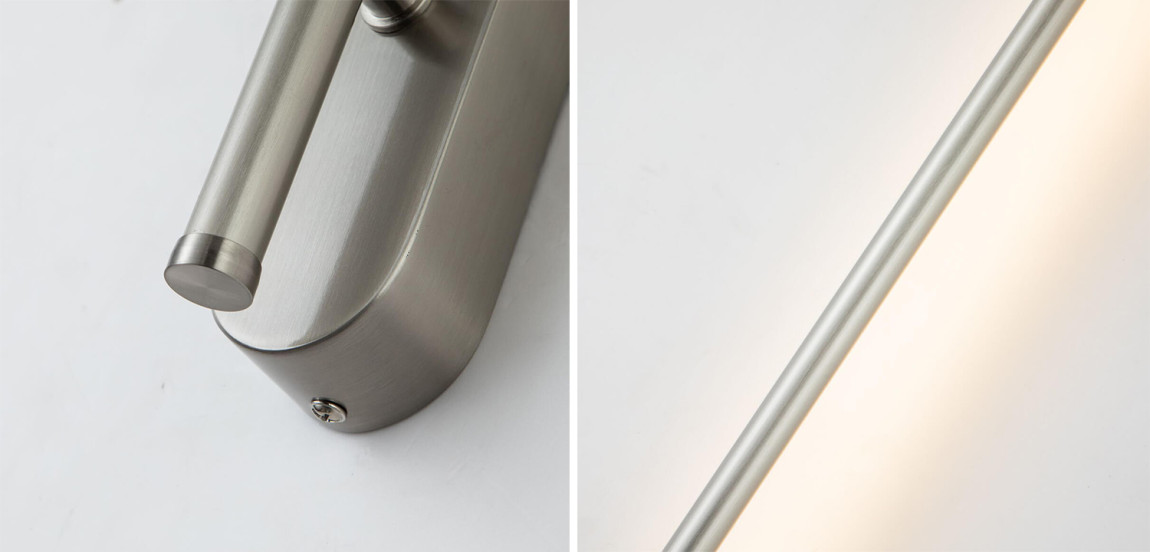 Бра Kim Trumpet tube Nickel Wall Lamp 60