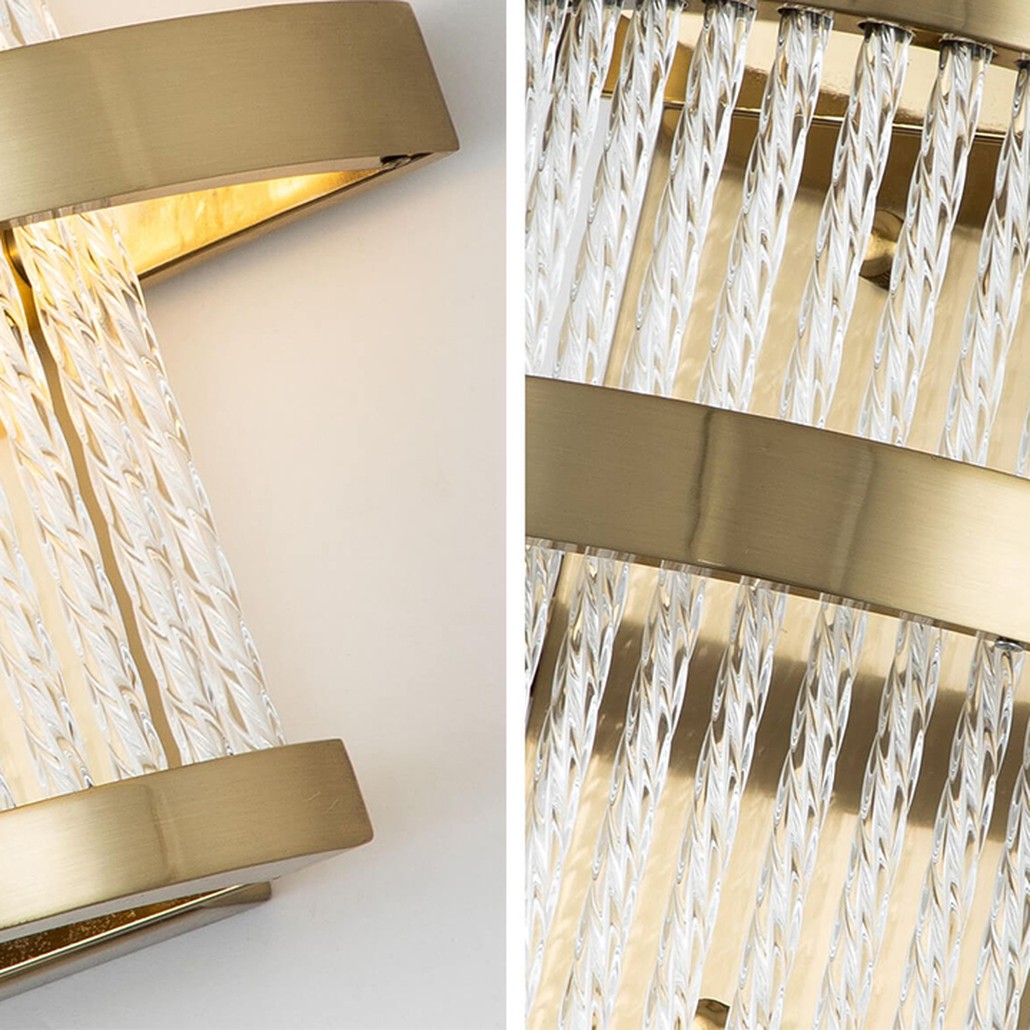 Бра Liadan Glass Tubes Wall Lamp