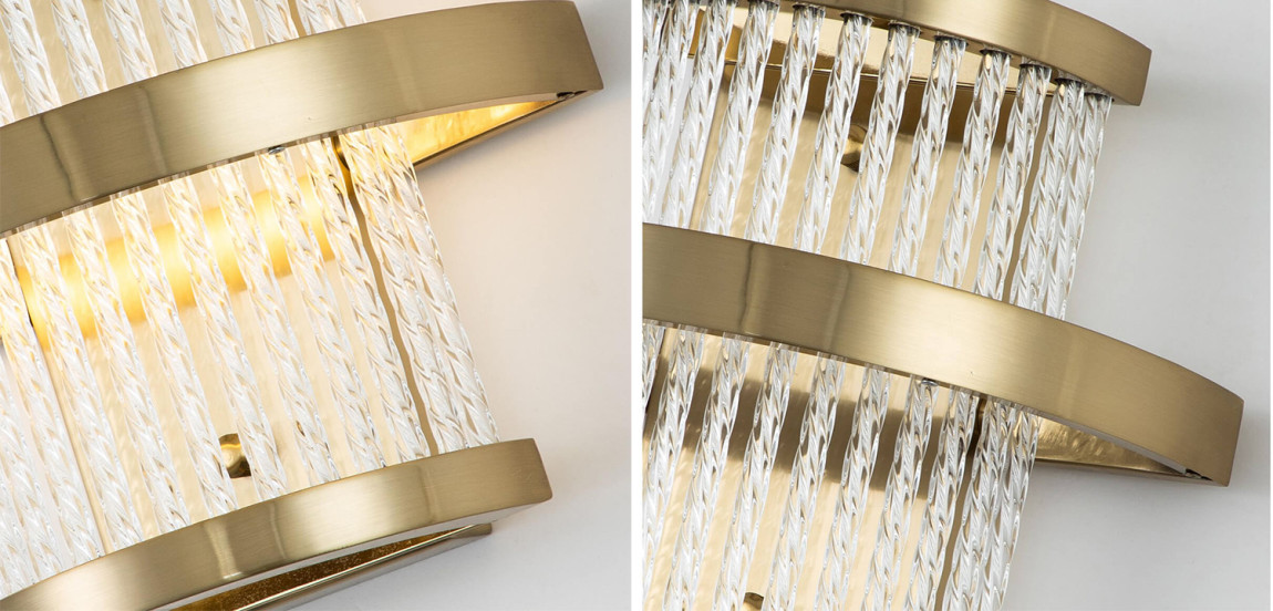Бра Liadan Glass Tubes Wall Lamp