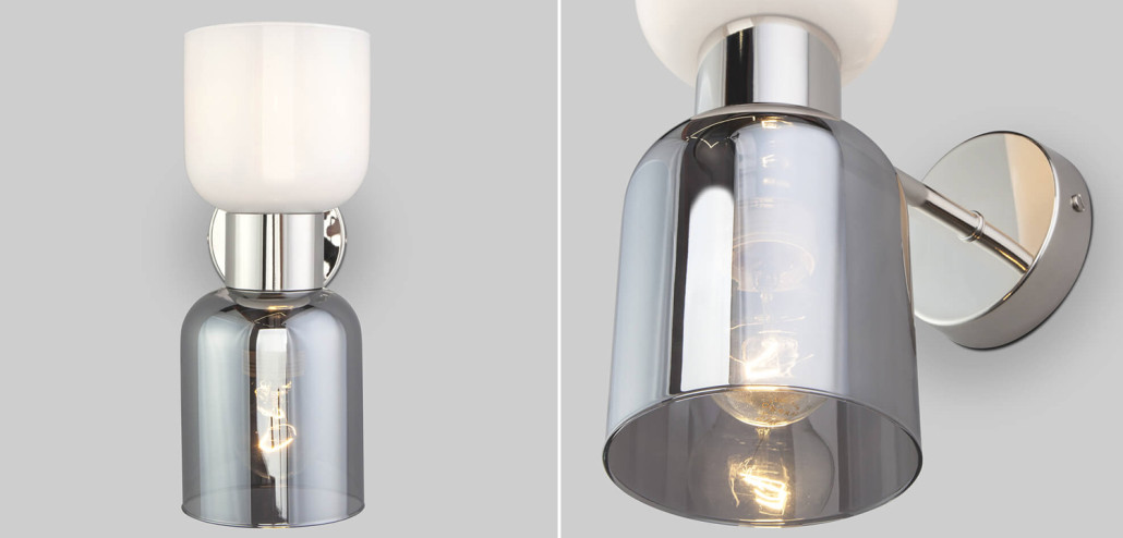 Бра Light maker studio Sconce white and smok