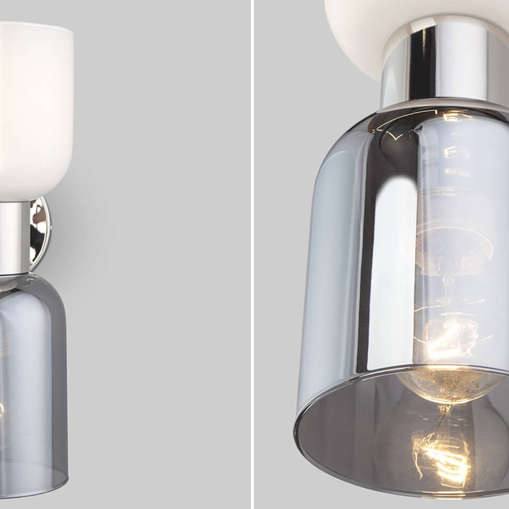Бра Light maker studio Sconce white and smok