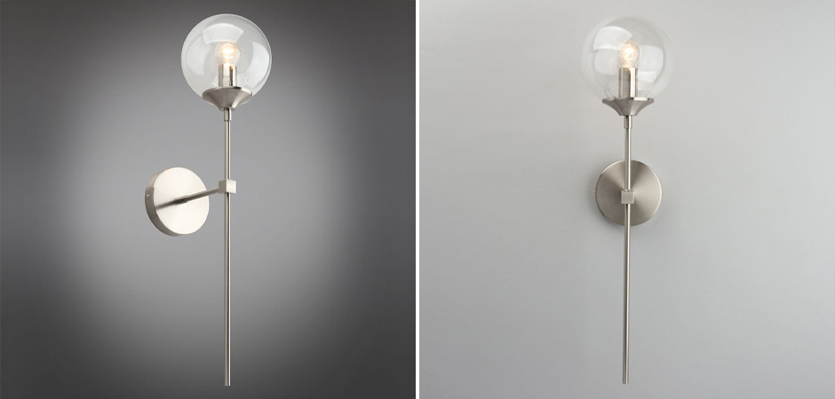 Бра Lollipop Никель