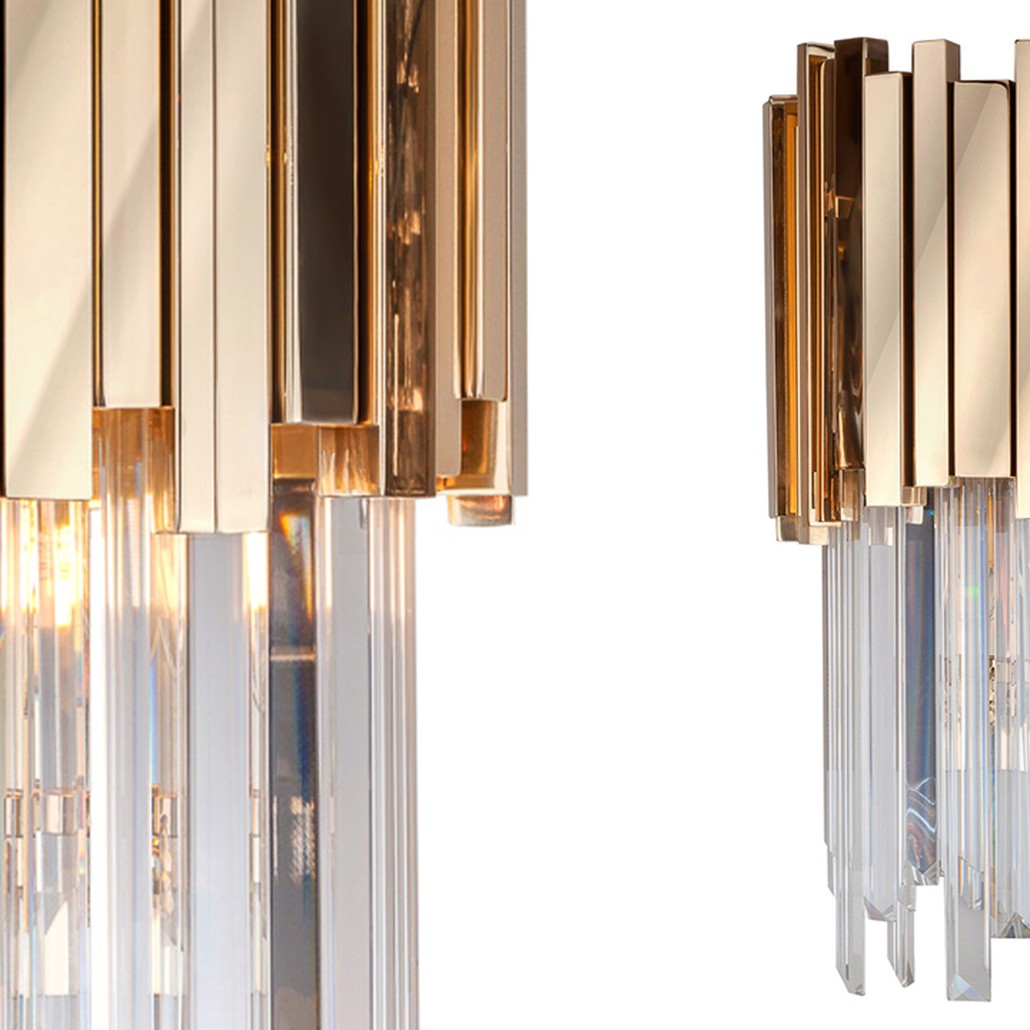 Бра Luxxu Modern Cascade Wall Lamp Gold 40