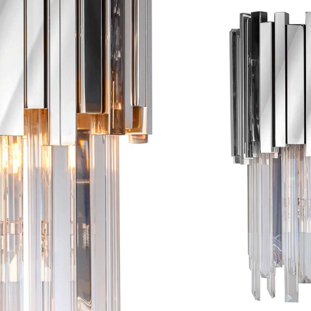 Бра Luxxu Modern Cascade Wall Lamp Silver 40
