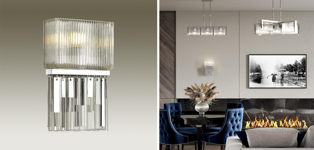 Бра Madelen Chrome Wall Lamp