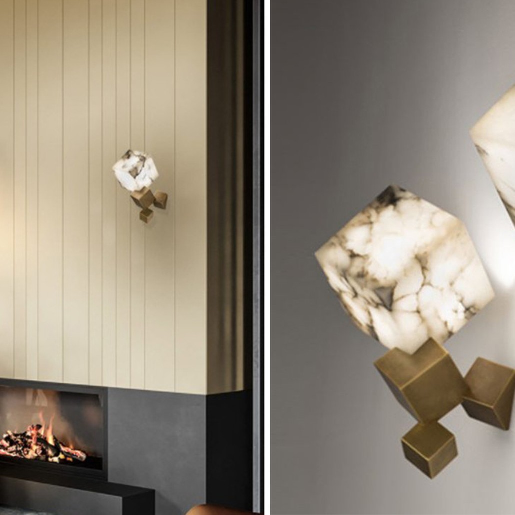 Бра Marble Cube Wall lamp