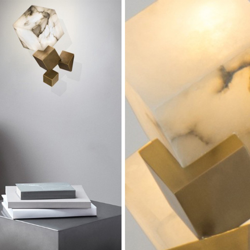 Бра Marble Cube Wall lamp