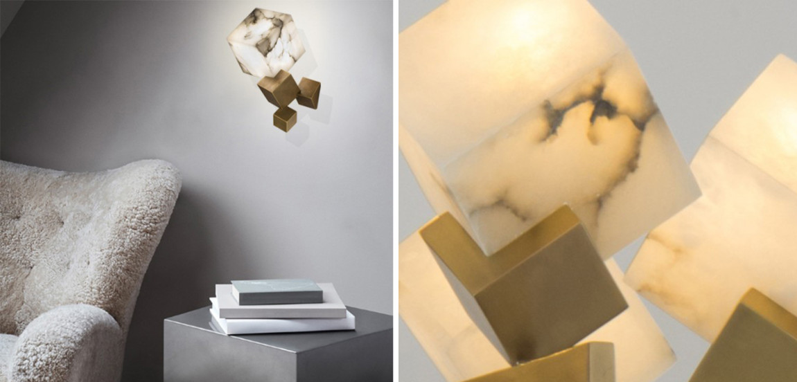 Бра Marble Cube Wall lamp