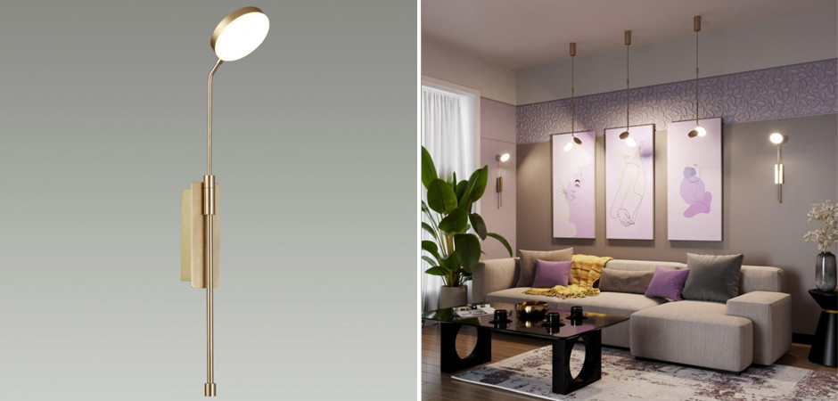 Бра Maxine Light Золотое