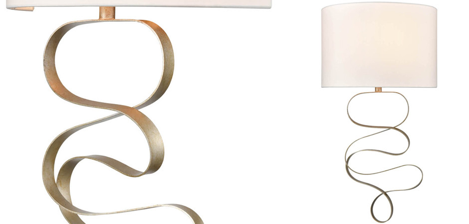 Бра Metal Curly Ribbon
