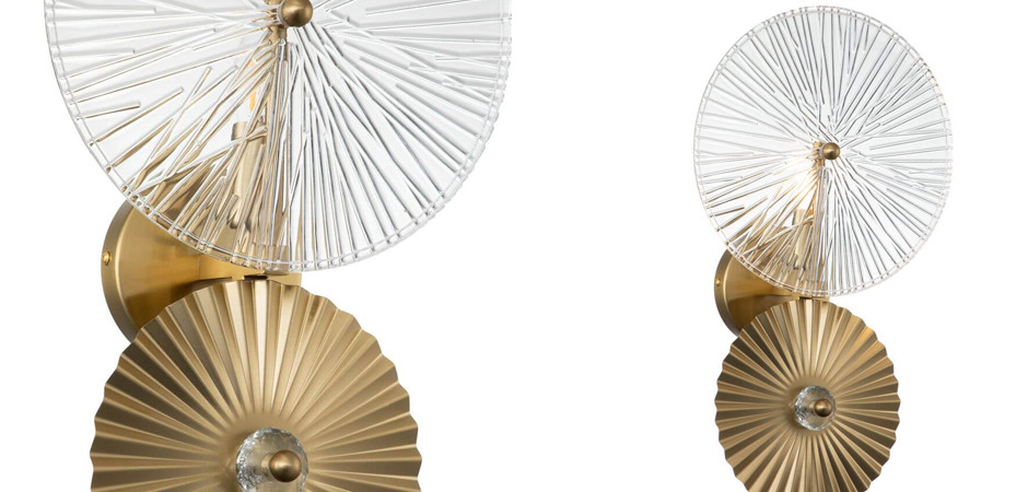 Бра Miele Two с Круглым Cтеклом