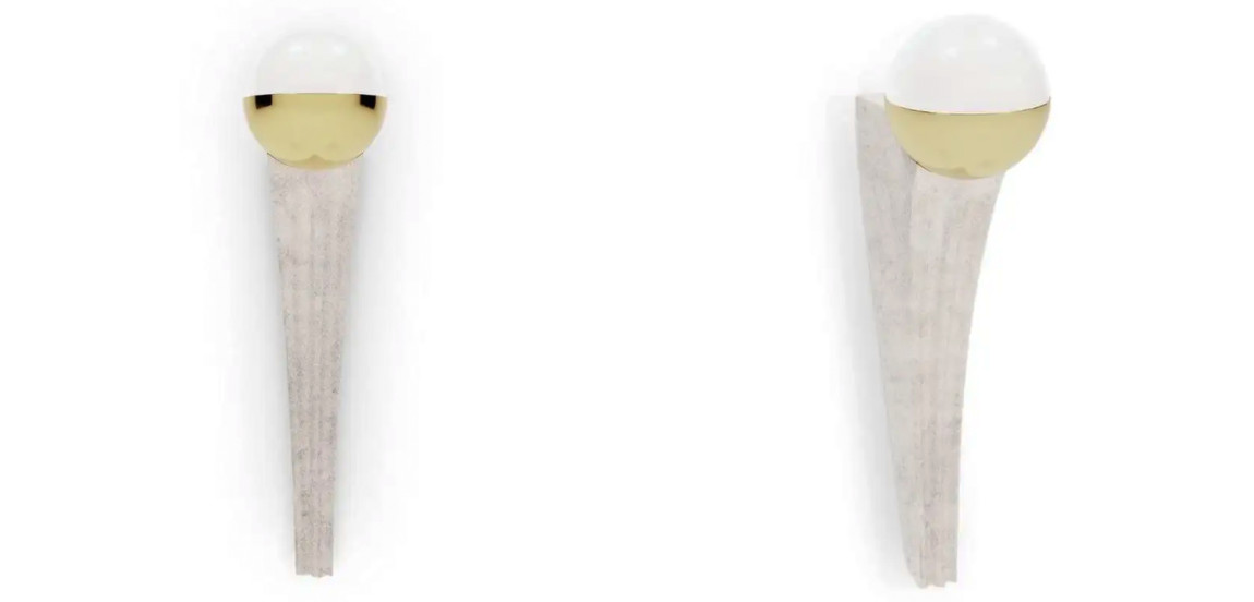 Бра Modern Classic Microcement Form Lamp by Masquespacio