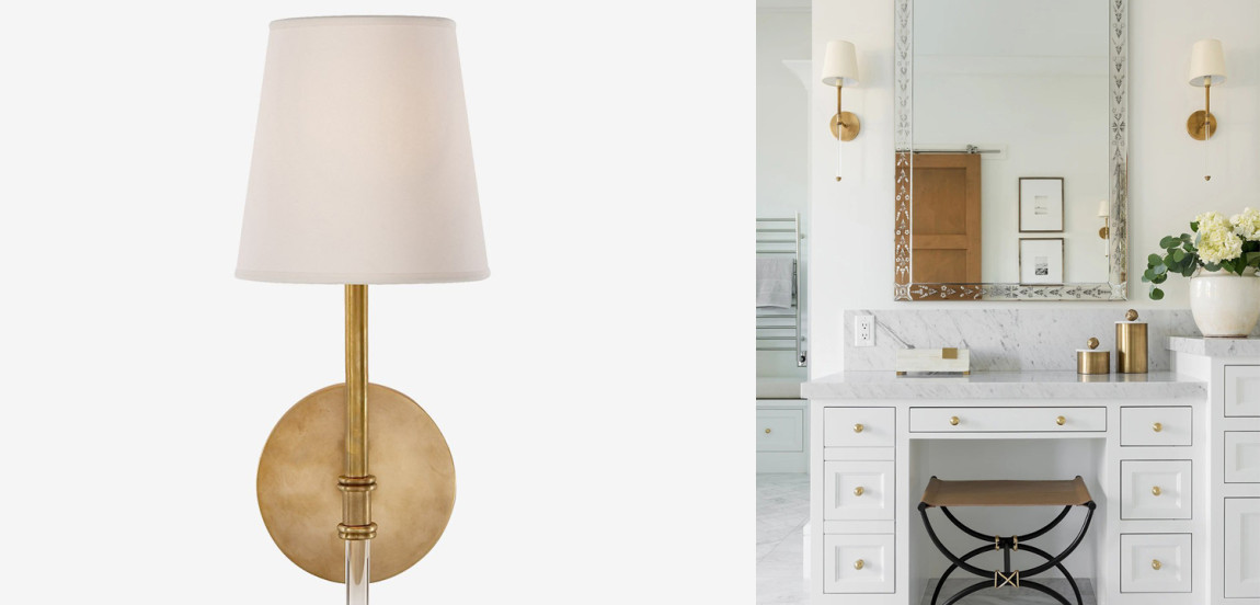 Бра Natale Sconce Brass