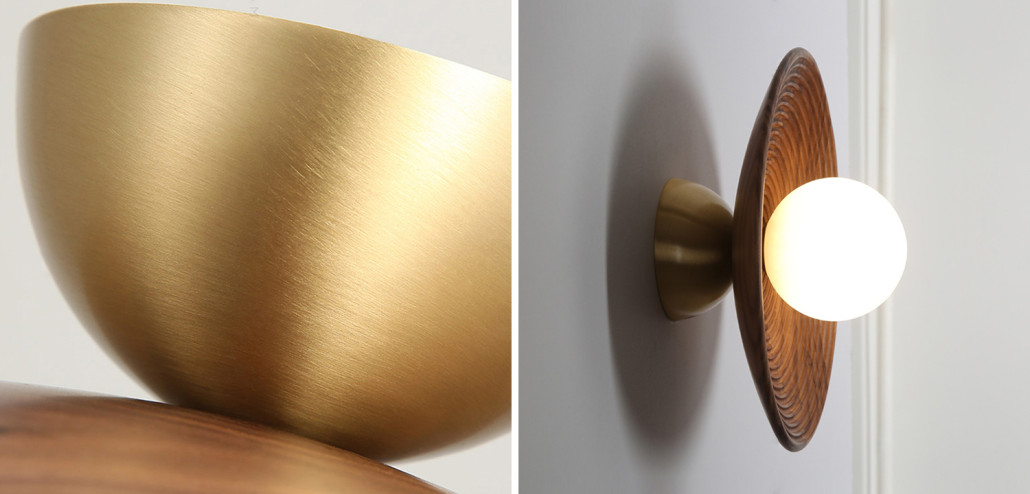 Бра Noya Wooden Wall Lamp