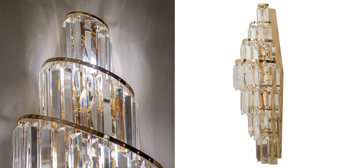 Бра Odeon Cascade Wall Lamp Left