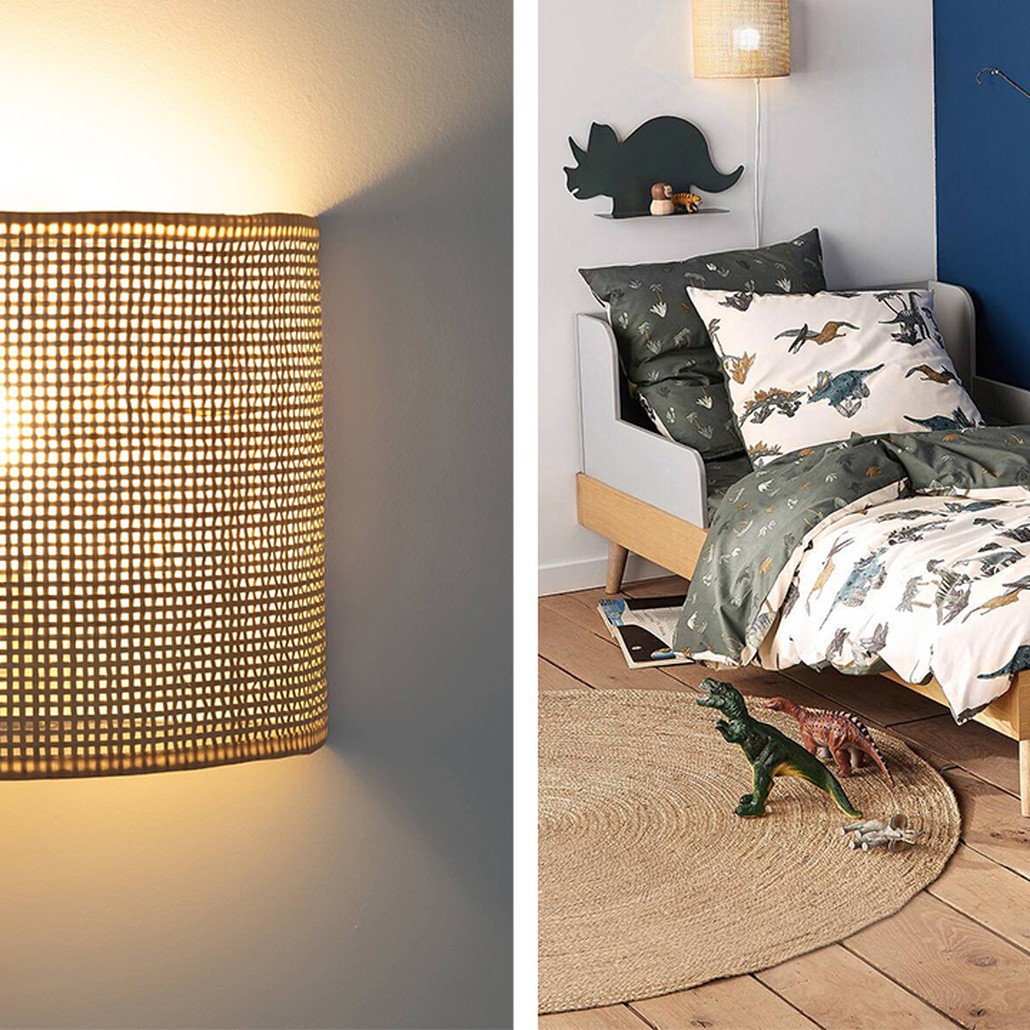 Бра Ottar Wicker Bamboo Cane beige