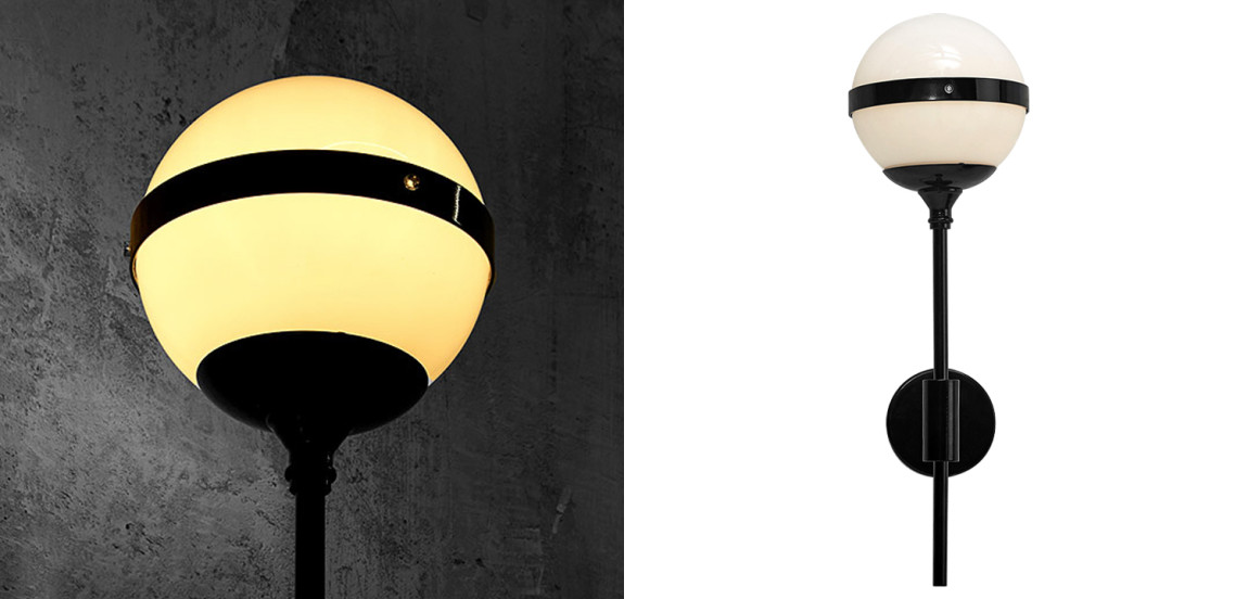 Бра Peggy Futura Black Wall Lamp