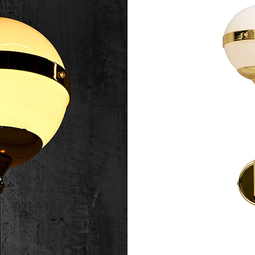 Бра Peggy Futura Gold Wall Lamp