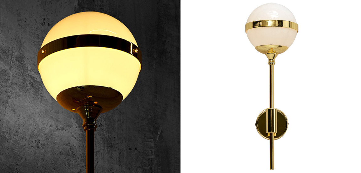 Бра Peggy Futura Gold Wall Lamp