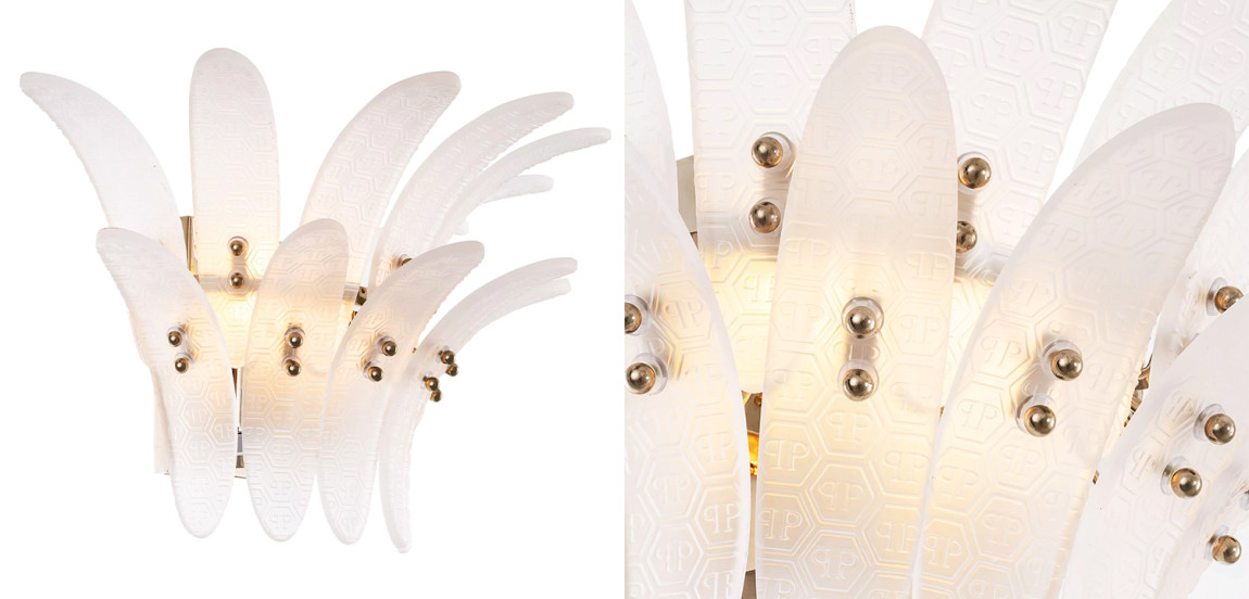 Бра Philipp Plein Wall Lamp Bel Air Белый