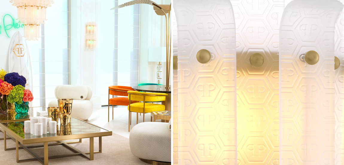 Бра Philipp Plein Wall Lamp Rodeo Drive Белый