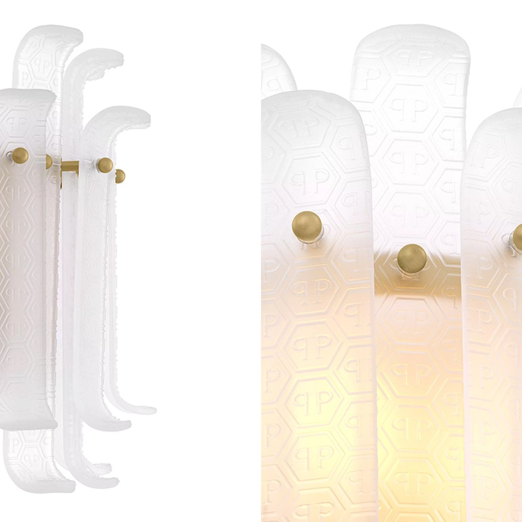 Бра Philipp Plein Wall Lamp Rodeo Drive Белый