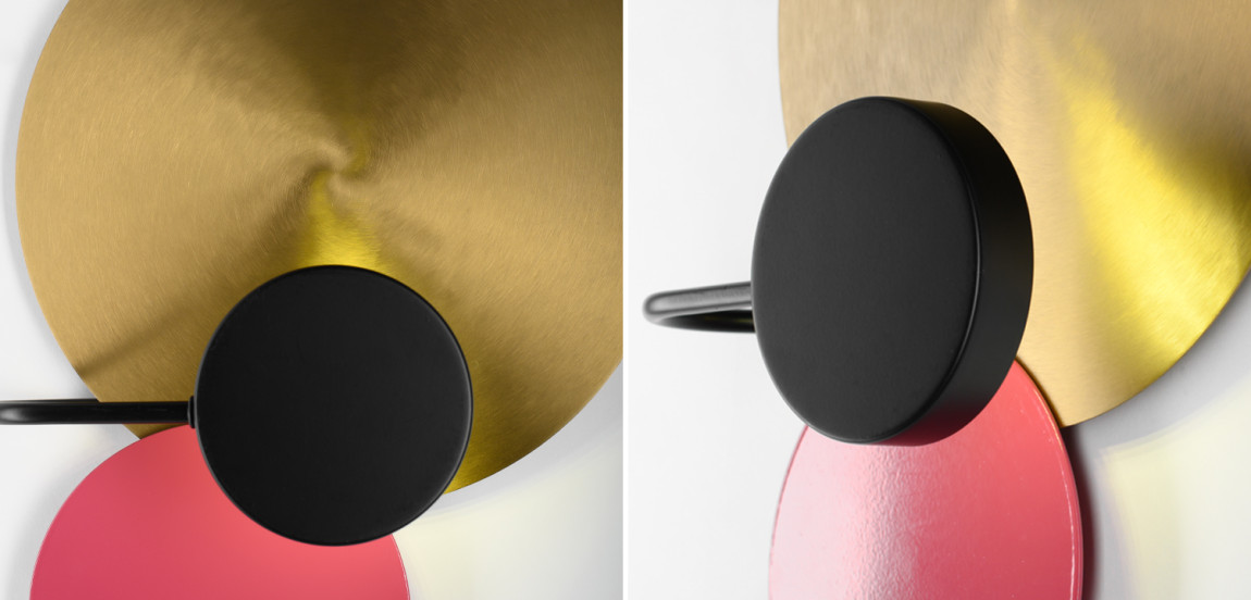 Бра PLANET LAMP METTE SCHELDE red