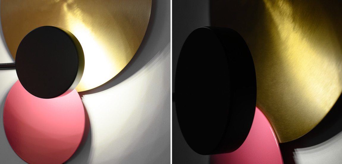 Бра PLANET LAMP METTE SCHELDE red