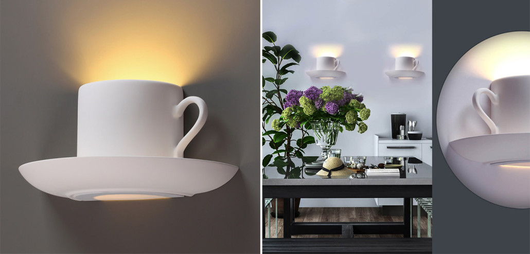 Бра Plaster Cup Wall lamp