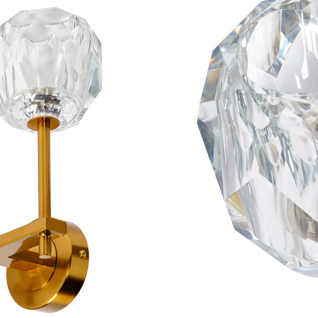 Бра Boule de Cristal Double Wall Lamp Gold