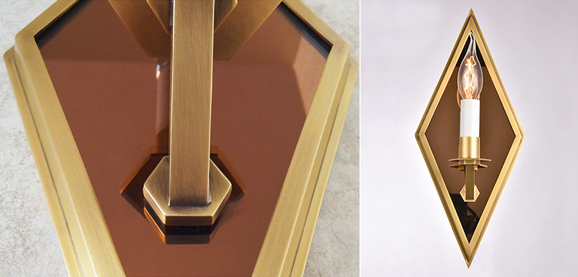 Бра Rhombus Wall lamp