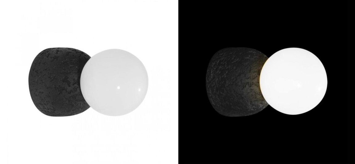 Бра Sea foam Black диаметр 10