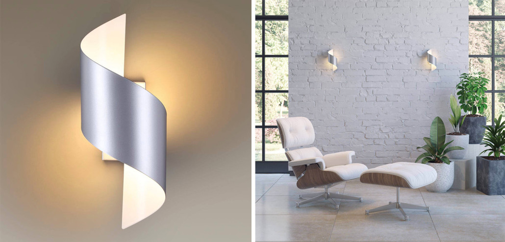 Бра Silver Locken Wall Lamp