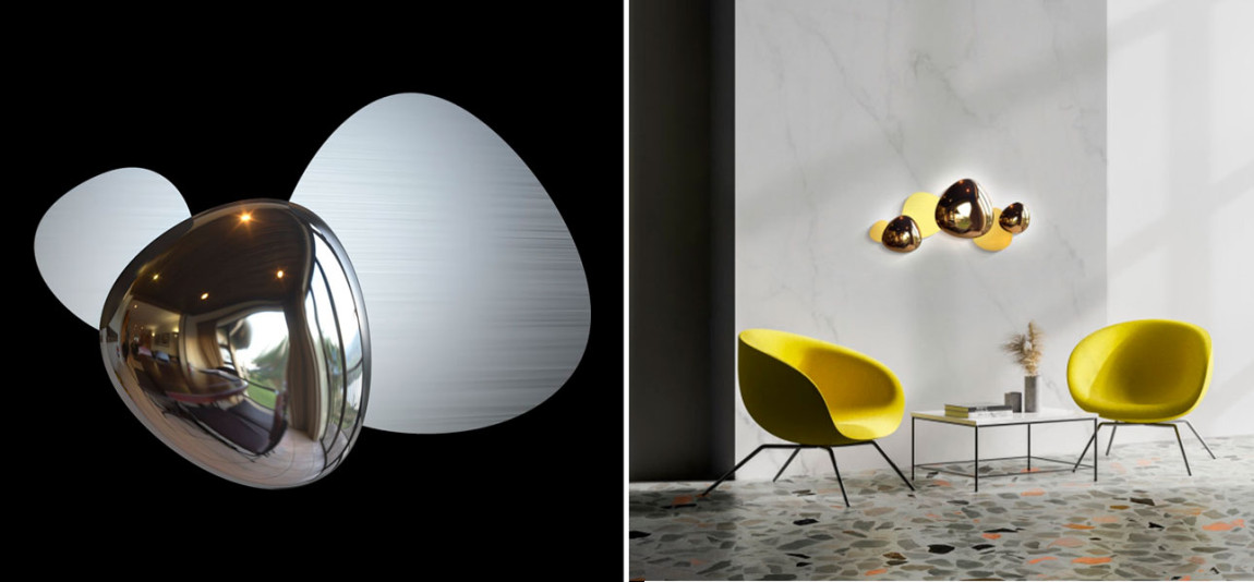 Бра Silver Matt & Gloss 1