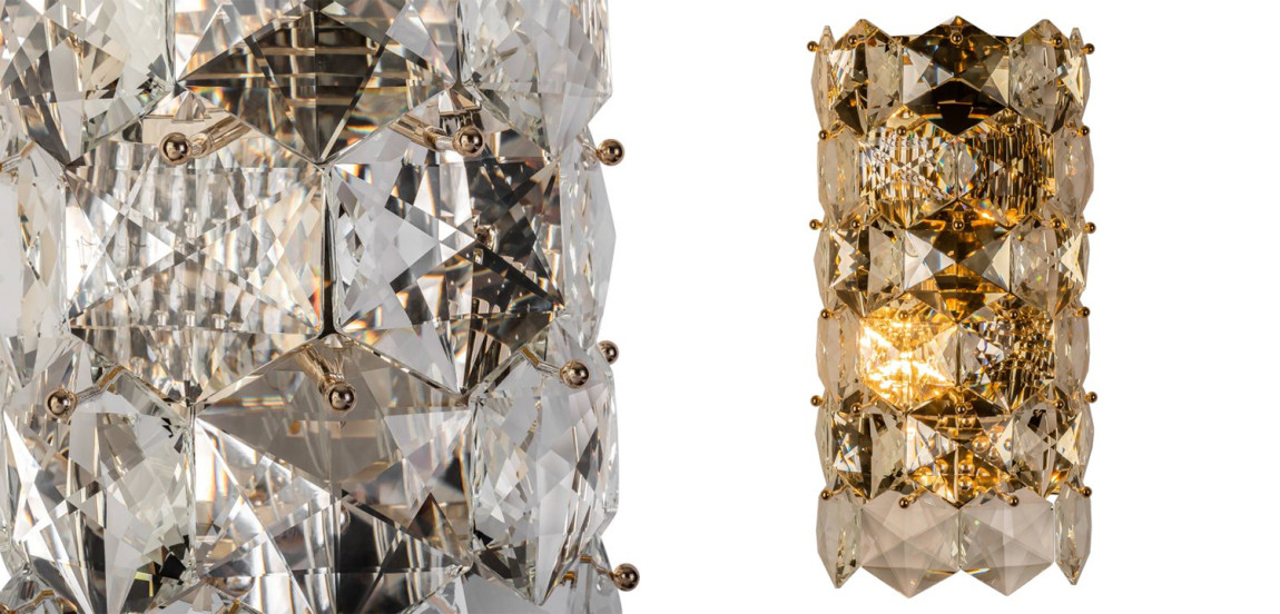 Бра Tiers Crystal Light Ermitage Wall Lamp