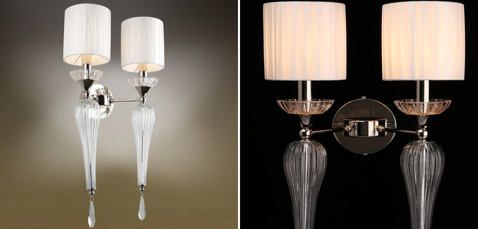 Бра Torch с Абажуром на две лампы