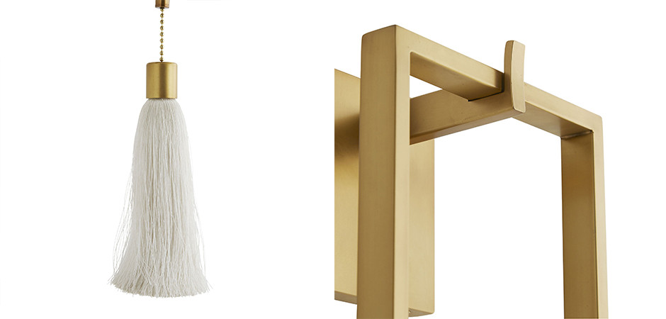 Бра TRAPEZE SCONCE Gold