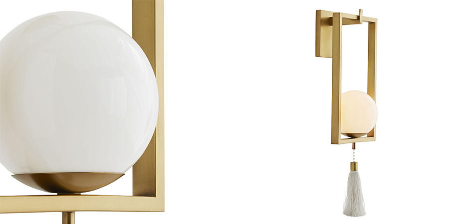Бра TRAPEZE SCONCE Gold